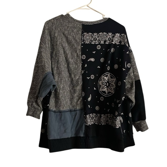 Blue patchwork‎ jacket Indigo Thread Co Size Small - Picture 6 of 9